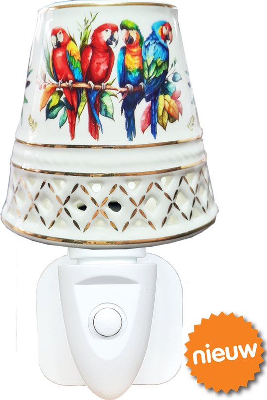 Nightlight Papegaaien van Merkloos