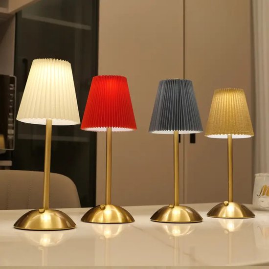 Nivard Nachtlampje - Volwassenen - Kinderen - Slaapkamer - Baby - Nachtlamp - Leeslamp - Slaapkamer - Rood van Nivard