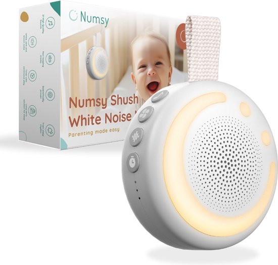 Numsy Shush White Noise Machine Baby - Witte Ruis Apparaat van Numsy