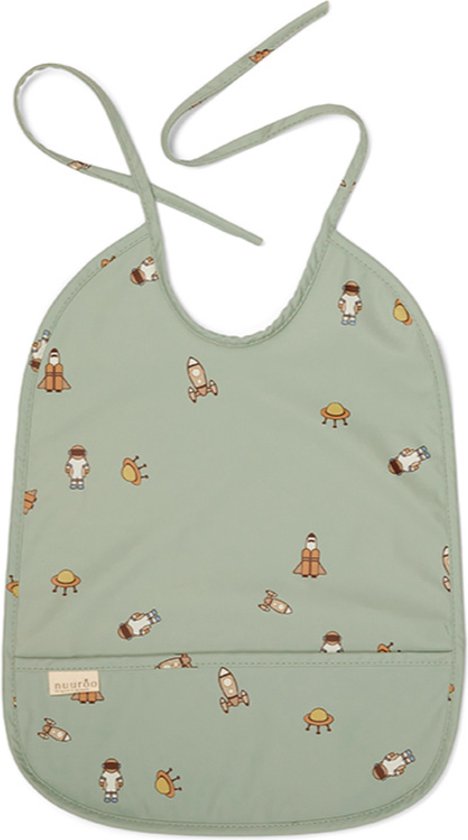 Nuuroo slabbetje - Space / groen van Nuuroo