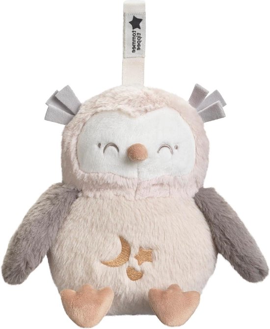 Ollie The Owl Deluxe Geluids- en Lichtslaaphulp met CrySensor - Baby's en Peuters - 6 Rustgevende Geluiden - Nachtlampje - USB-Oplaadbaar - Machinewasbaar