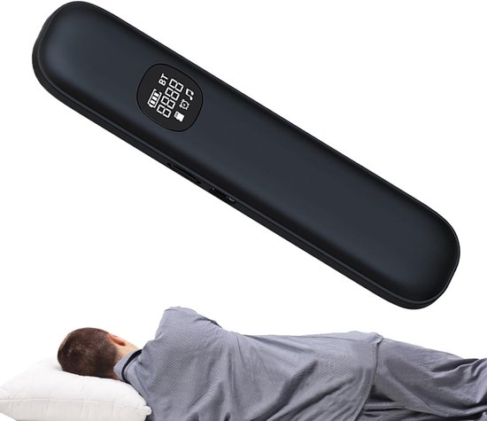 Onder kussen luidspreker - Slaap audio - Rustig slapen - Beengeleiding technologie - 15.7 cm - Zwart