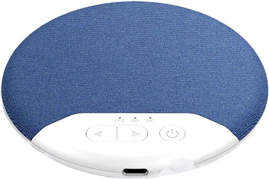 Onder kussen luidspreker - Slaap hoofdtelefoon - Rustig slapen - Ingebouwde timer - 10x10 cm - Wit