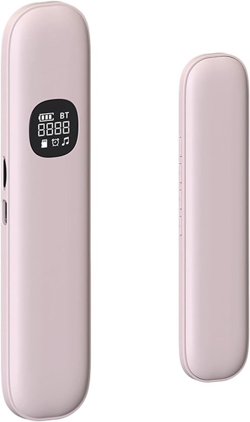 Onder Pillow Speaker - Slaapgeluid Apparaat - Rustig Slapen - Via Botgeleiding - 38 x 75 x 38 cm - Roze van Merkloos