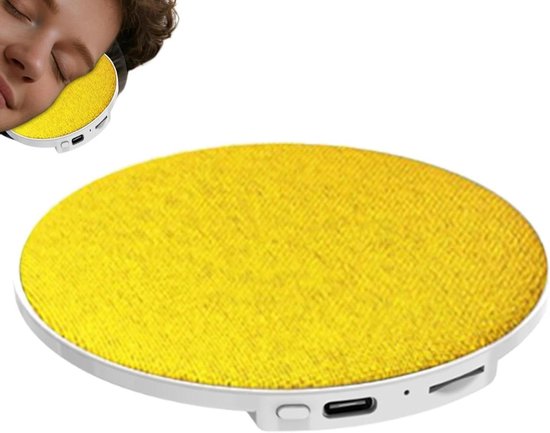 Onderkussen Speaker - Slaap Audio - Rustig Slapen - Vibratie Geluid - 10.5 cm - Blauw Geel
