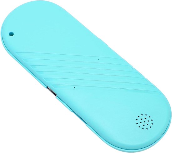 Onderkussenluidspreker - Slaapgeluiden speaker - Sneller in slaap vallen - Geleidingstechnologie - 18 x 7.3 x 1.7 cm - Blauw