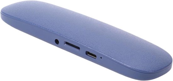 Onderkussenluidspreker - Slaapgeluidmachine - Ontspannen Slapen - HIFI Stereo Geluid - 17 x 6 x 3 cm - Blauw