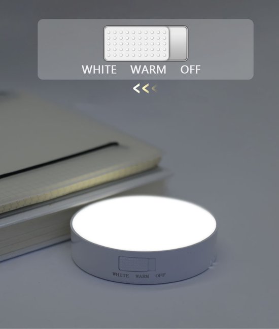 Oplaadbare LED Nachtlamp met bewegingsmelder en Magnetische bevestiging van Aigostar
