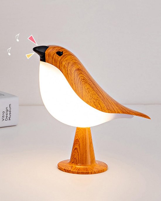 Oplaadbare Tafellamp in Vogelvorm met Touch, Afstandsbediening en Geurverspreider