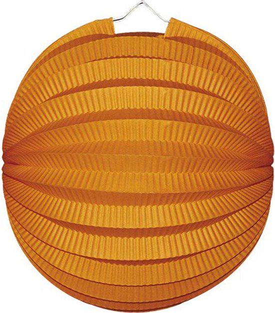 Oranje Lampion Bol 23cm