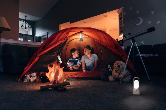 OSRAM mobiele LED-nachtlamp met bewegings- en daglichtsensor, neutraal wit 4000 K, op batterijen, voor keukens, kinderkamers, interieurs van Merkloos