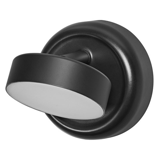 OSRAM Nightlux LED-lamp rond, 3000 K, dimbaar met USB-batterij, magnetisch, als nachtlampje of mobiele extra lamp voor hal, slaapkamer, plank van Merkloos