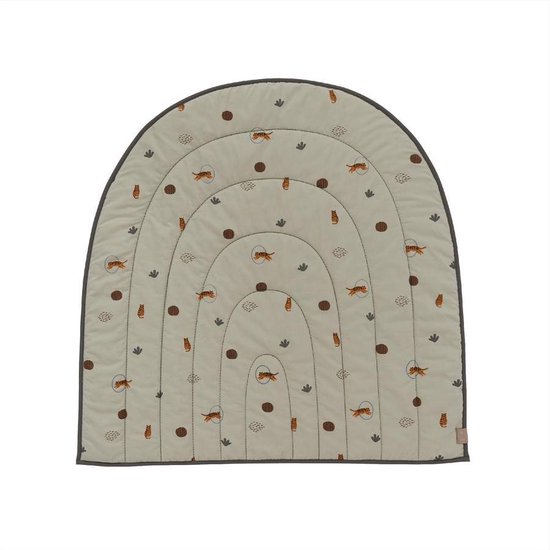 OYOY quilted speelkleed/ vloerkleed groen van OYOY