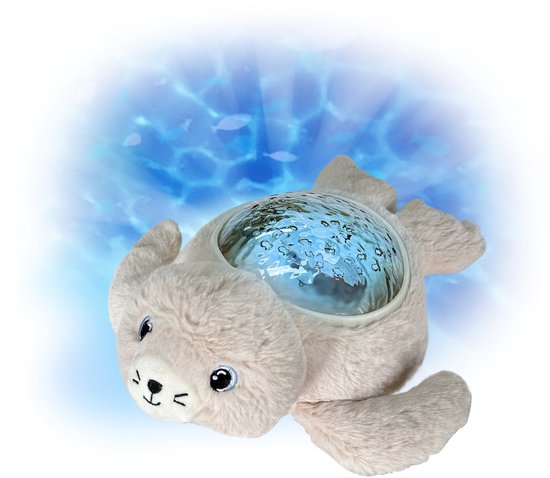 PABOBO Projectorlamp Oceaan - LED Nachtlampje Voor Kinderen - Draadloos - Met Muziek & Micro-USB - Seal van PABOBO