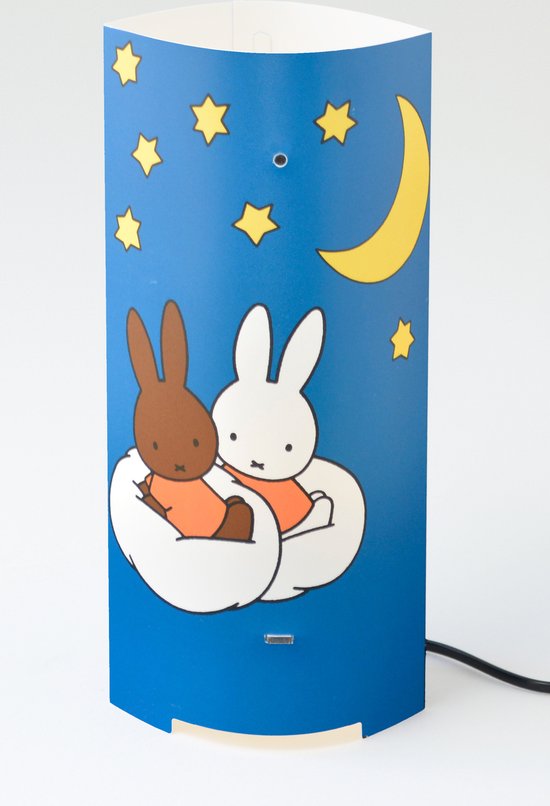 Packlamp Nijntje Tafellamp - Verpakking & lamp in 1 - Inclusief LED lamp - Voor het nachtkastje, de tafel of de muur van Packlamp