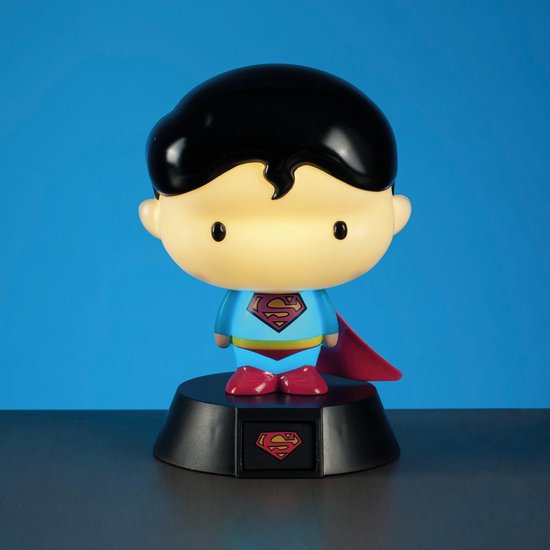 Paladone Lamp Dc Comics Superman 3d 10 Cm Blauw van Merkloos