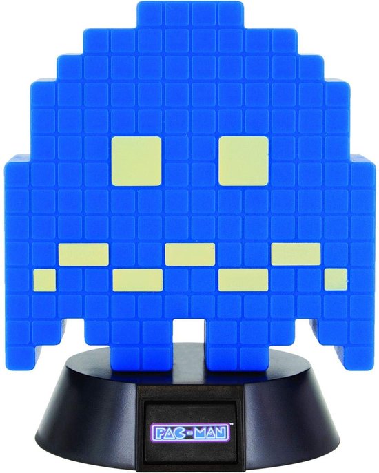 Paladone Lamp Pac-man: Turn To Blue Ghost Icon Light 10 Cm Blauw van Paladone