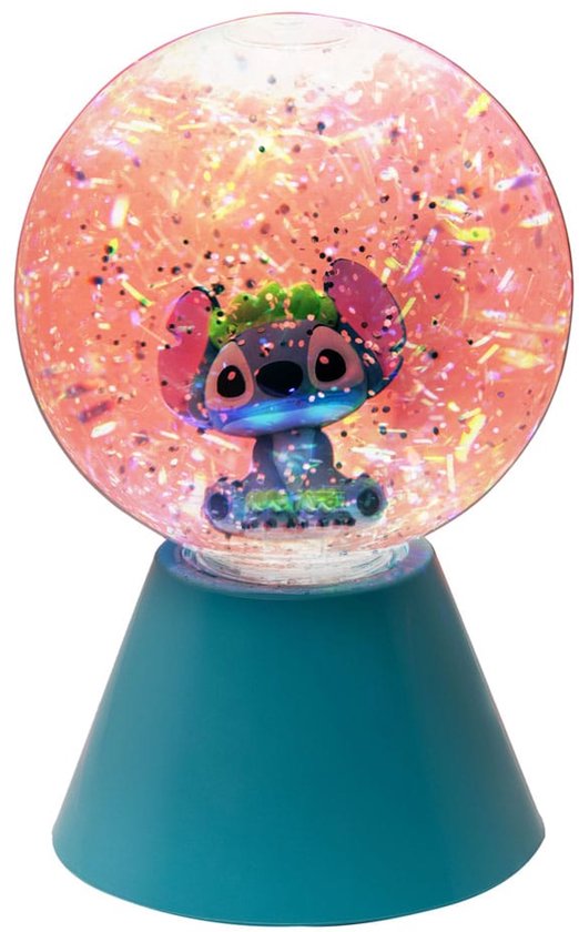 Paladone Products Lilo & Stitch LED-Lamp Stitch Glitter Ball 17 cm Lamps / Lights van Paladone