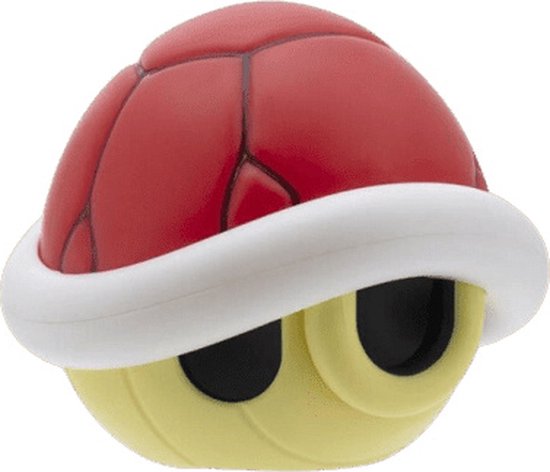 Paladone Super Mario - Red Shell Lamp met Geluid - Mario Kart van Paladone