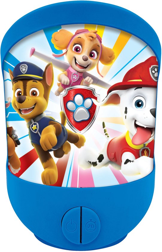 Paw Patrol Wand- & Tafelnachtlampje