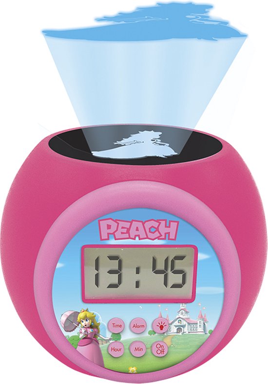 Peach Projector Wekker