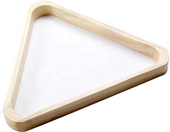 Pegasi Biljartballenrek - Triangel - Poolen - Biljarten - 57.2mm - Hout van Pegasi