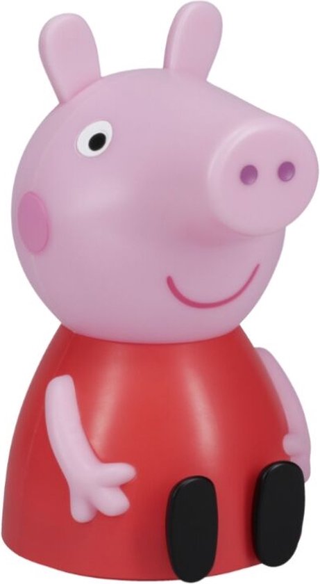 Peppa Pig Nachtlampje met Licht en Geluid 18cm van Peppa Pig