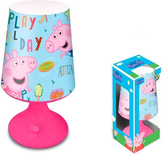 Peppa Pig Play All Day - Tafellampje - 18 cm - Multi van Peppa Pig
