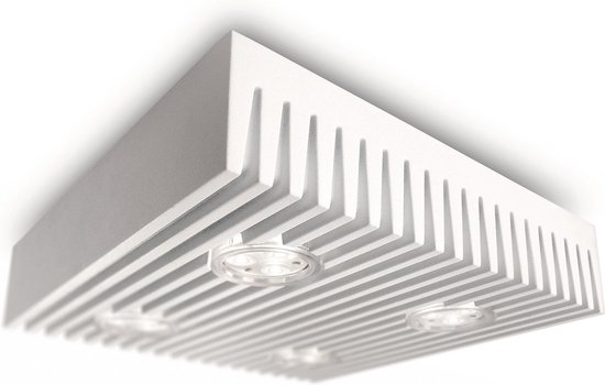 Philips myLiving Row - Plafondlamp 4 lichts - LED - Wit