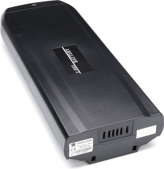 Phylion Fietsaccu 37V 14Ah Joycube Wall-ES - 518Wh - Bagagedrager van Phylion