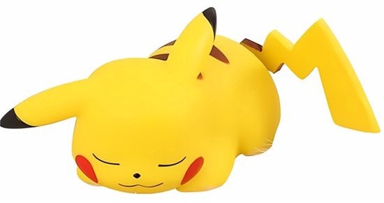 Pikachu Nachtlampje - Slapende Pikachu - Kinderlampje - 12cm - Pokemon Nachtlamp - Inc. Batterijen - Betere nachtrust - Nachtlampje Voor Kinderen van Merkloos