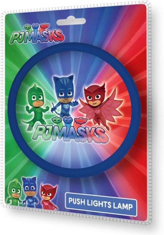 PJ Masks druklampje nachtlampje duwlamp van Tech Trendy
