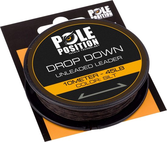 PolePosition Drop Down Unleaded Leader Silt 45Lb van PolePosition