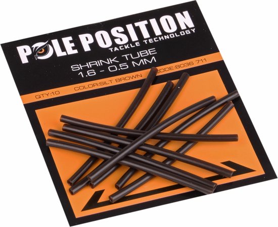 PolePosition Shrinktube 1.6mm Silty Brown van PolePosition