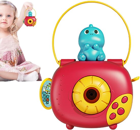 Projectielamp Sterrenhemel - Nachtlampje Kind - Verhaal Vertellen - Dinosaurus Vorm - 11.6 cm - Multicolor