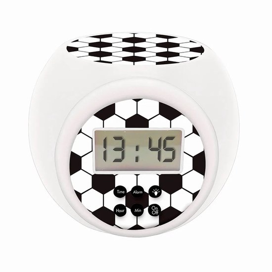 Projector Wekker Football edition met Timer