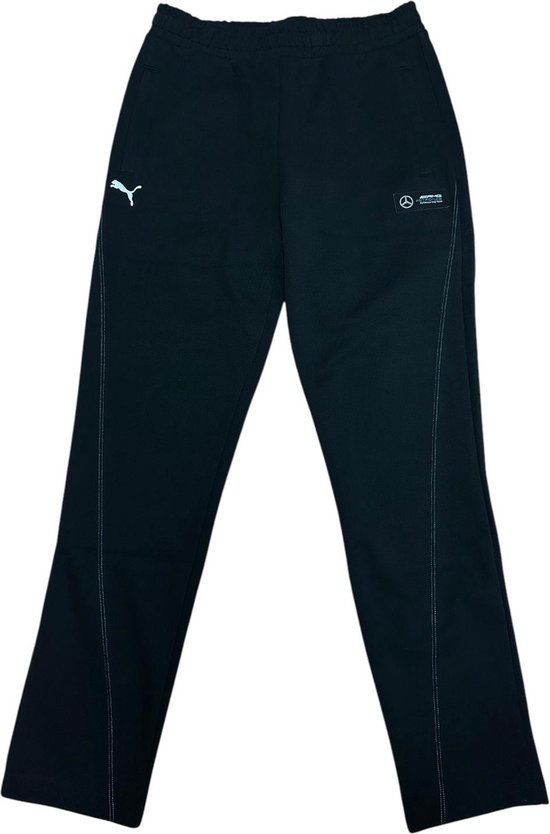 Puma - MAPF1 Sweatpants - Broek - Mannen - Zwart/Groen - Maat M van PUMA.