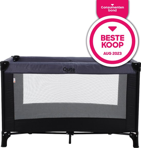 Qute Campingbed Q-sleep Antra / Zwart van Qute