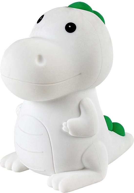 Rabalux - Nachtlampje dinosaurus - Kinderlamp Dino - LED RGB, warm wit, IP20, Unicoo van Rabalux
