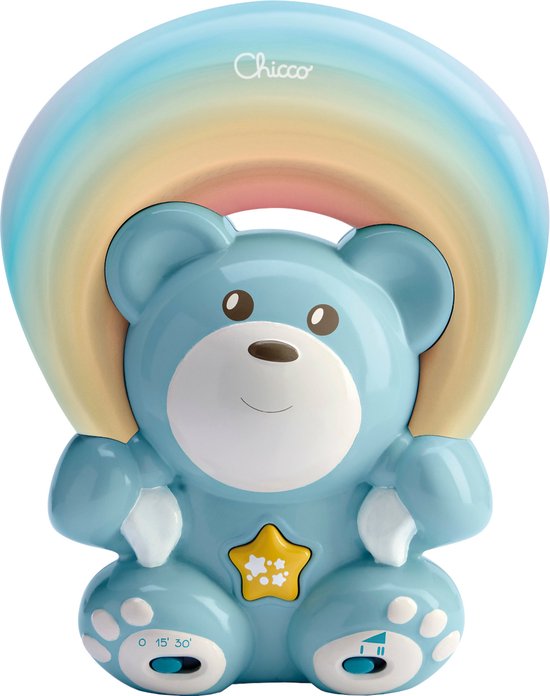 Rainbow Bear blue van Merkloos