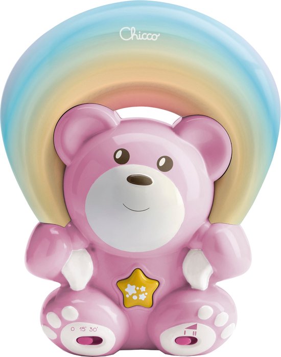 Rainbow Bear pink van Merkloos