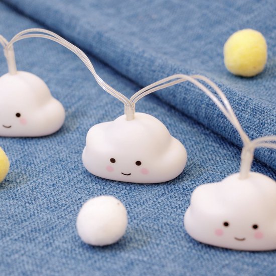 Reer Lumilu lampenketting | Wolken van Merkloos