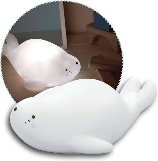 Reer Lumilu nachtlampje Lazy Friends | Zeehond van Merkloos