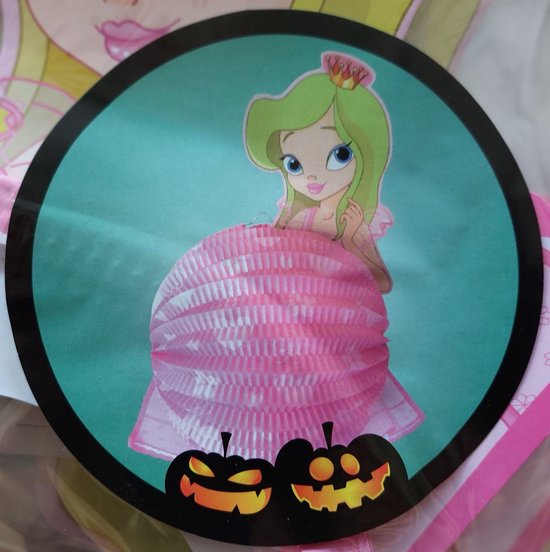 retail services halloween lampion elsa 22X22 cm rond van retail services