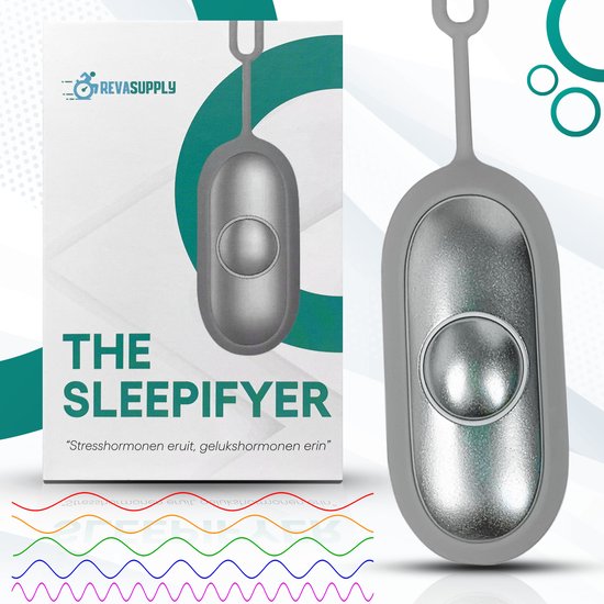 Revasupply™ - Sleepifyer - Slaaphulp - Frequentietherapie - Stimuleert aanmaak van serotonine & melatonine - Concentratie - Tegen depressie - Tegen slapeloosheid - Tegen stress - Beter slapen - Moeite met slapen van Revasupply™