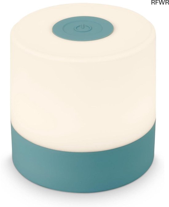 RFWR® Dimbare Mini LED Tafellamp - Snoerloos, Oplaadbaar, Touch Bedlampje voor Binnen & Buiten, Warm Wit Licht, Compact Ontwerp van Merkloos