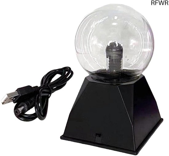 RFWR® Interactie Plasma Lamp - Creatieve Decoratieve Bureaulamp met Geluid en Aanraaksensor
