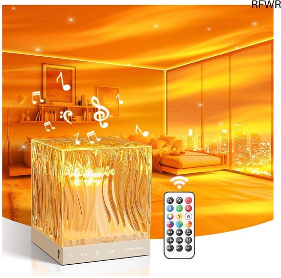 RFWR® Sterrenhemel Projector met Geluidsmachine voor Slaap- en Ontspanningshulp