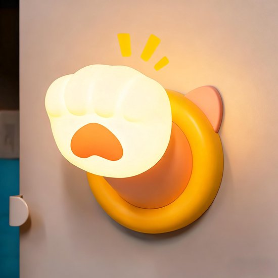 Ryoudavell - Magnetische Nachtlampje Kinderen LED - Dimbaar - Draadloos - USB-C Oplaadbaar - siliconen - Tafellamp Slaapkamer & Tafellampen - Tafel Lamp & Tafellampje - Nachtlamp & Nachtlampje - keuken, kantoor, kamerdecoratie