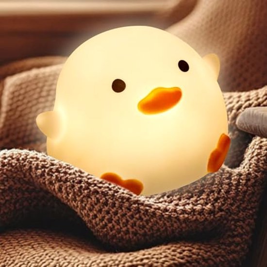 Schattige Eendenlamp - Oplaadbare LED Nachtlamp voor Kinderen - Dodo Eenden Nachtlicht voor Kinderkamer - Verjaardagscadeau voor Jongens en Meisjes van Merkloos
